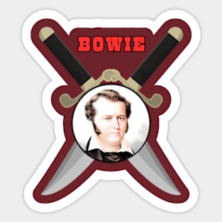 Jim Bowie Sticker